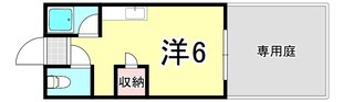 コーポ東園田の物件間取画像